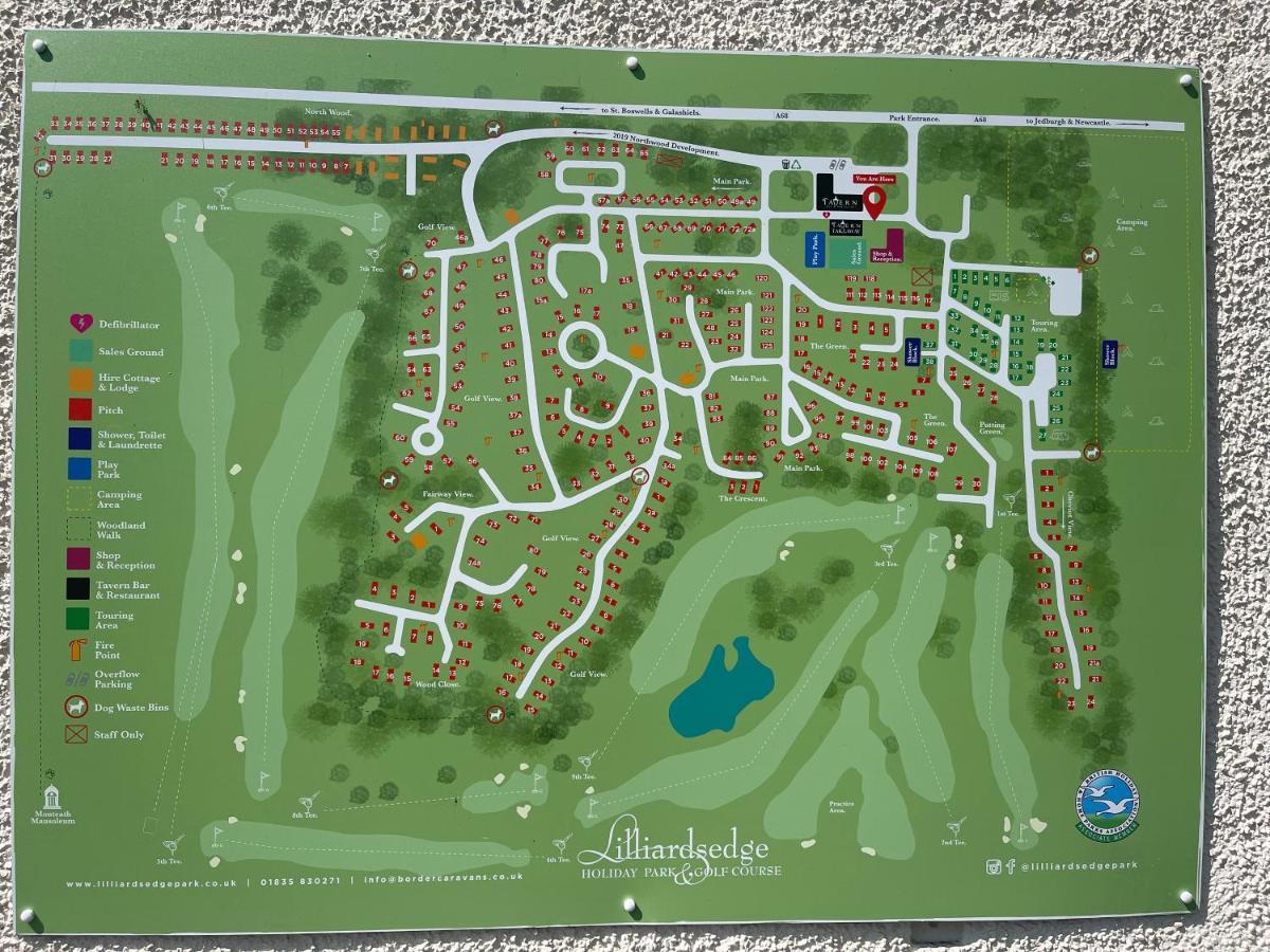 Two Bedroom Caravan At Lilliarsedge Jedburgh Εξωτερικό φωτογραφία